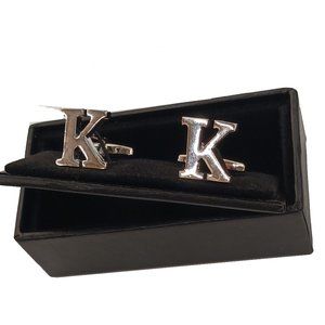 Initial "K" Cufflinks